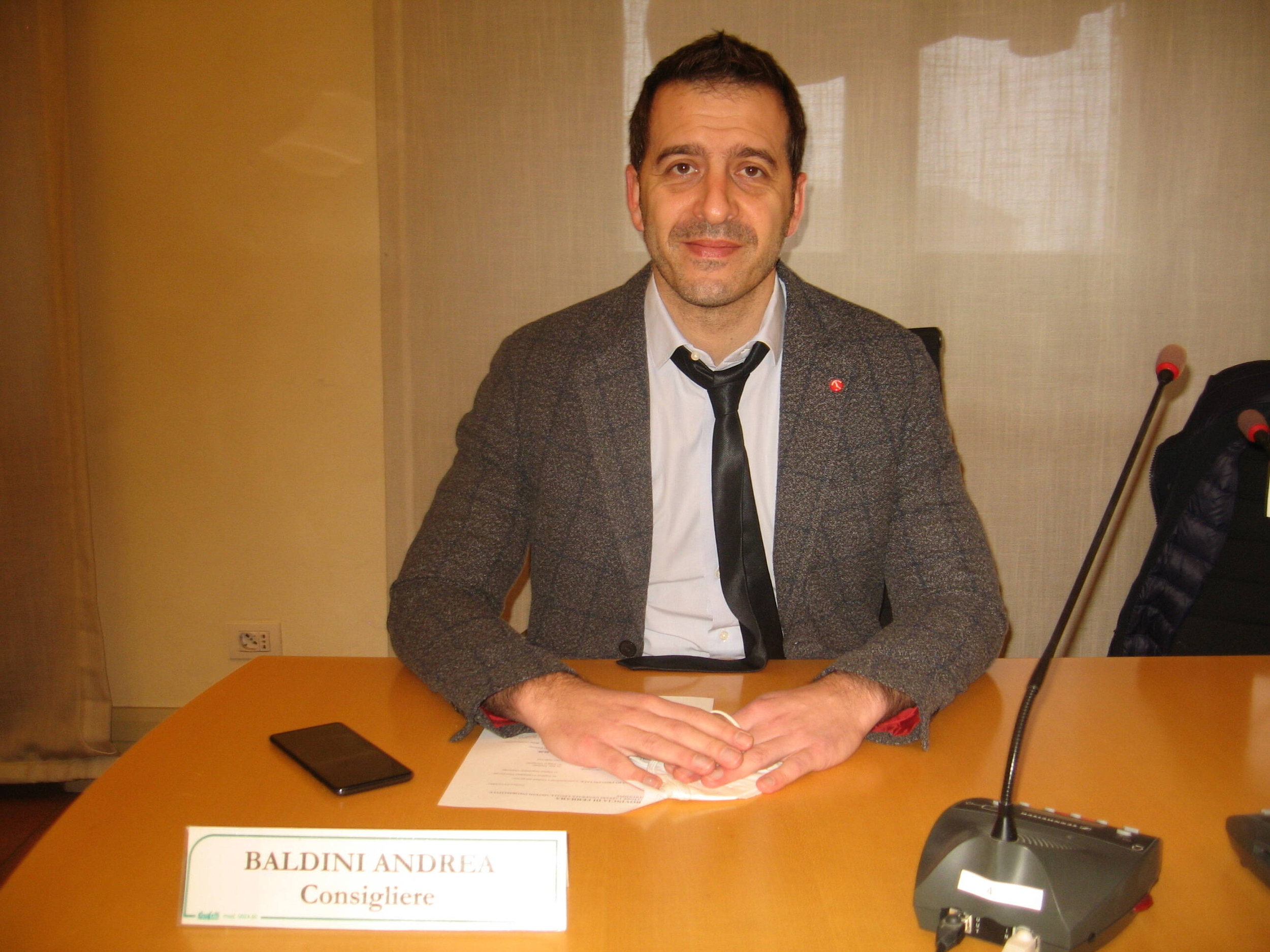Foto del Consigliere Andrea Baldini