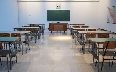 Immagine: aula scolastica