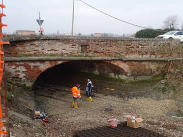 Al via il cantiere per il ponte di Casumaro lungo la SP13