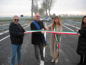 Inaugurato il nuovo ponte San Zagno a Ostellato