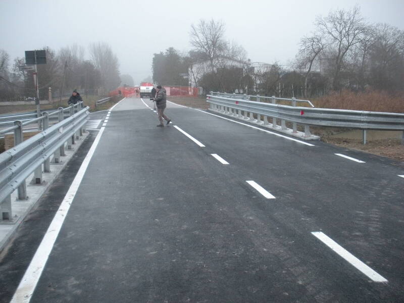 Riaperto al transito il ponte di Casumaro sulla SP13