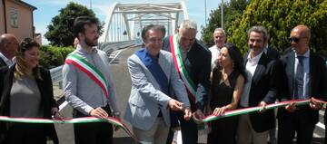 Inaugurato il nuovo ponte di Final di Rero a Tresignana