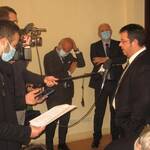 Minarelli in conferenza stampa