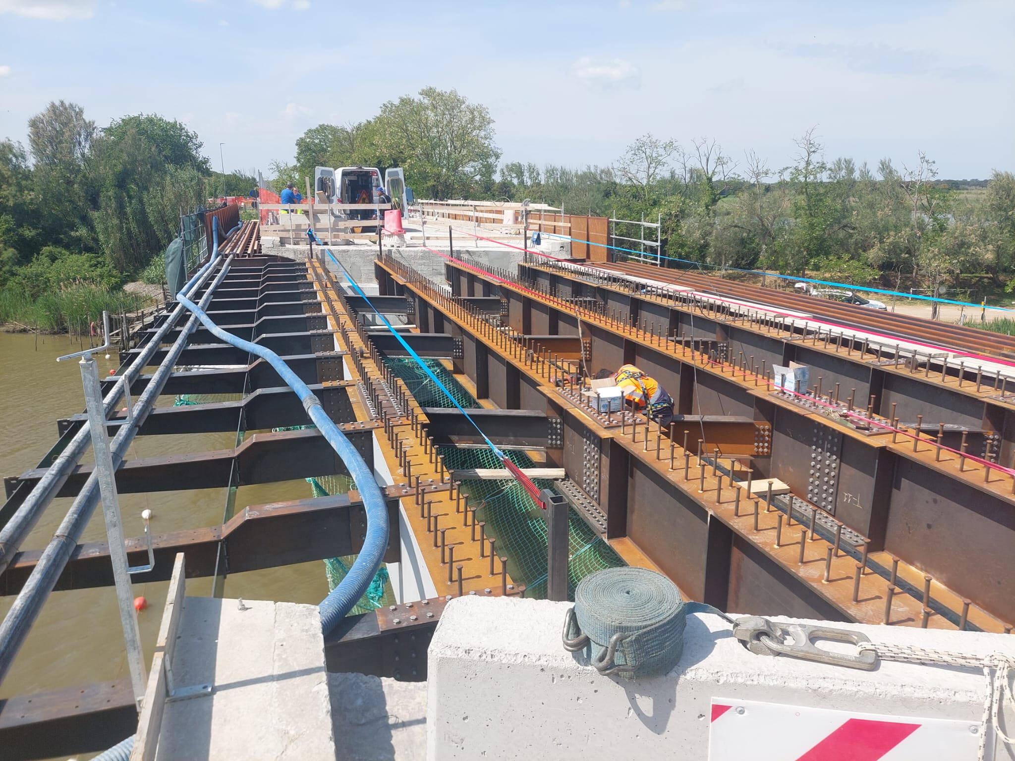 Immagine: Ponte Po Volano_impalc centrale_30 apr 2026