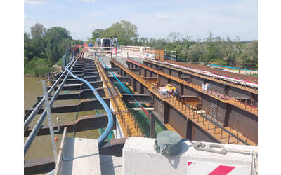 Immagine: Ponte Po Volano_impalc centrale_30 apr 2026