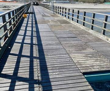 Apertura straordinaria del pontile a lido di Volano per Pasqua