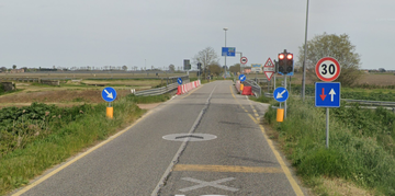 Da giovedì 30 novembre chiuso al transito il ponte Mascellani sulla Sp 15 a Lagosanto