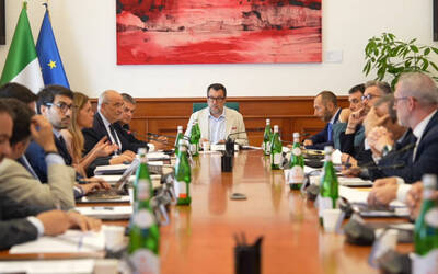 Immagine: UPI_riunione-salvini strade
