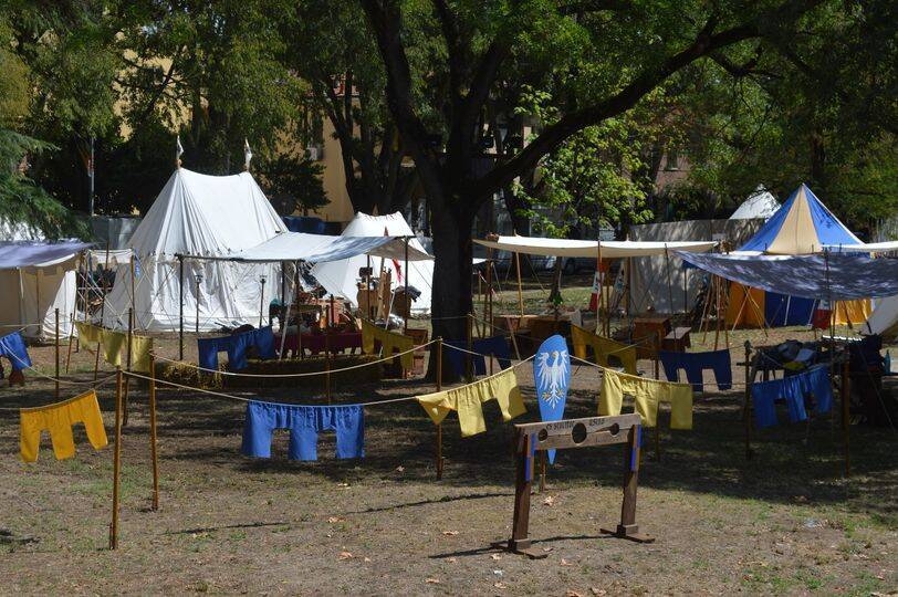 villaggio medievale Giostra del Monaco Ferrara