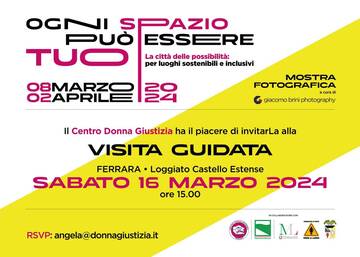 Sabato 16 marzo alle 15 visita guidata alla mostra fotografica allestita in Castello Estense